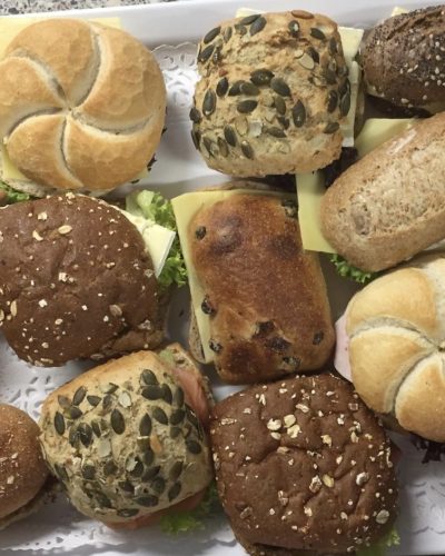 broodjes ontbijt, lunch en brunch